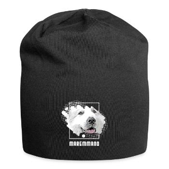Maremmano Abruzzese - Herd protection dog - Jersey Beanie - black - Front