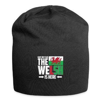 Wales - Jersey-Beanie - Schwarz - Vorne