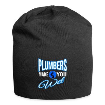 Klempner - Jersey-Beanie - Schwarz - Vorne