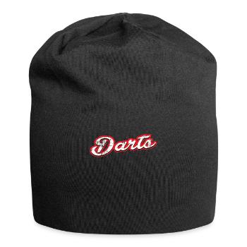darts - vintage & distressed - Jersey Beanie - black - Front