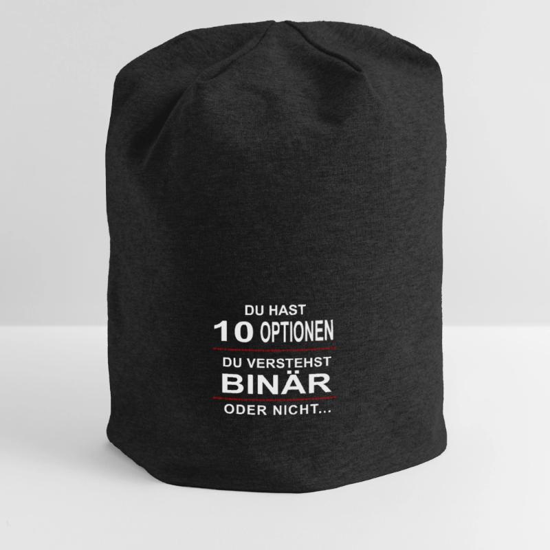 Binaer Witz 4 Informatiker Programmierer Jersey-Beanie