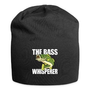 Whisperer Basse Pêche Basse Basse Bouche - Bonnet en jersey - noir - Devant