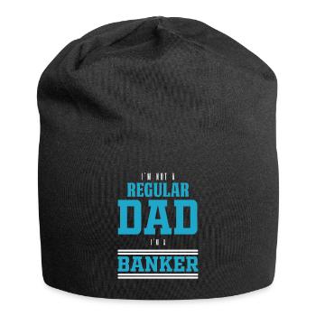 Banker Banker Banker Banker Bank Clerk Bank Gift - Jersey Beanie - black - Front
