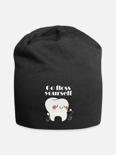 Zahnarzt - Zahnarzt T-Shirt - Zahnarzt - Jersey-Beanie - Schwarz