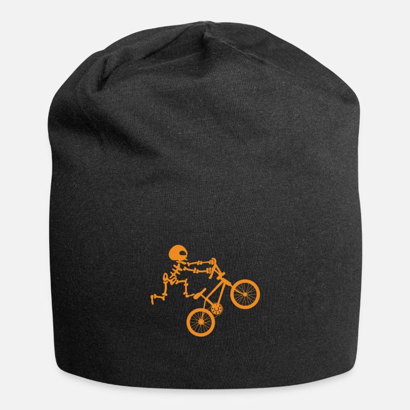 Squelette à vélo BMX - Bonnet en jersey - noir