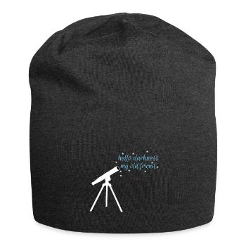 Astronomie - Jersey-Beanie - Anthrazit - Vorne