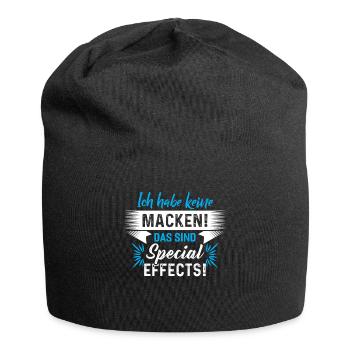 I have no quirks! - Jersey Beanie - black - Front