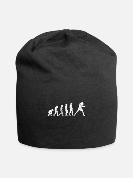 Evolution de la boxe - Bonnet en jersey - noir