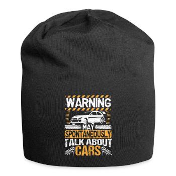 Autoliebhaber Auto Mechatroniker Automechaniker - Jersey-Beanie - Schwarz - Vorne
