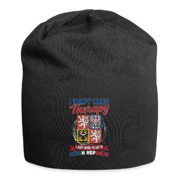 No therapy - only the Czech Republic - Jersey Beanie - black - Front