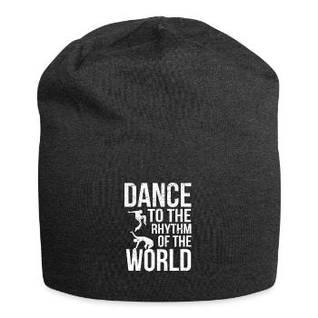 Tanzen - Jersey-Beanie - Anthrazit - Vorne