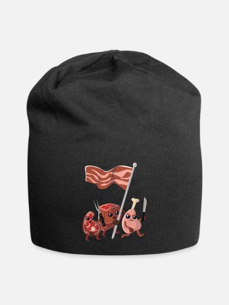 Meat revolution - Jersey Beanie - black