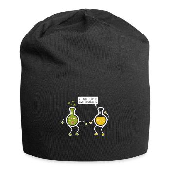 Chemie Säuren - Jersey-Beanie - Schwarz - Vorne