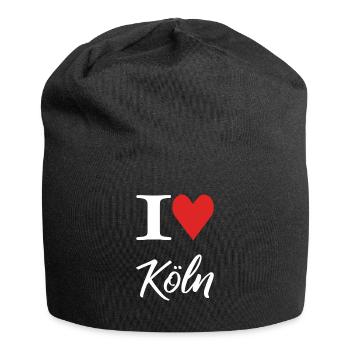 J’aime Cologne - Bonnet en jersey - noir - Devant