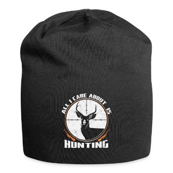 Jagen - Jersey-Beanie - Schwarz - Vorne