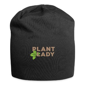 Plant lady - Jersey Beanie - black - Front