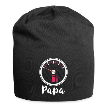 Papa Son Fuel Gauge Shirt - Jersey Beanie - black - Front