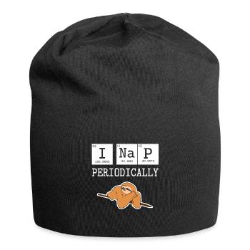 Physik Faultier - Jersey-Beanie - Schwarz - Vorne