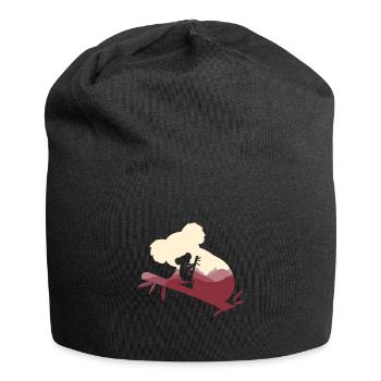 Koala gift sweet tree eucalyptus - Jersey Beanie - black - Front
