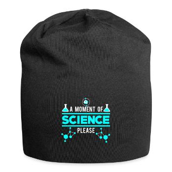 A moment of science - Jersey-Beanie - Schwarz - Vorne