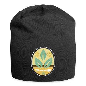 Garten Premium Shirt Gärtner Geschenk Garden - Jersey-Beanie - Schwarz - Vorne