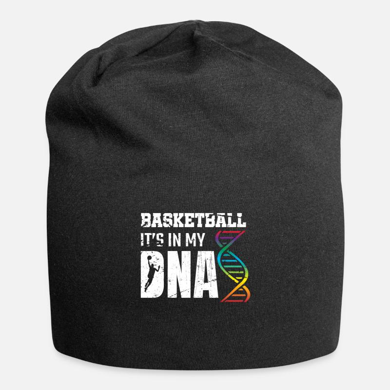 Basketball Basketballer GeschenkGeschenkidee - Jersey-Beanie - Schwarz