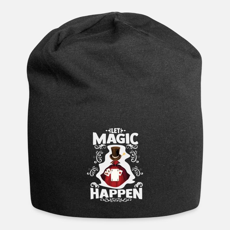 magie - Bonnet en jersey - noir
