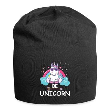 Cool unicorn - Jersey Beanie - black - Front