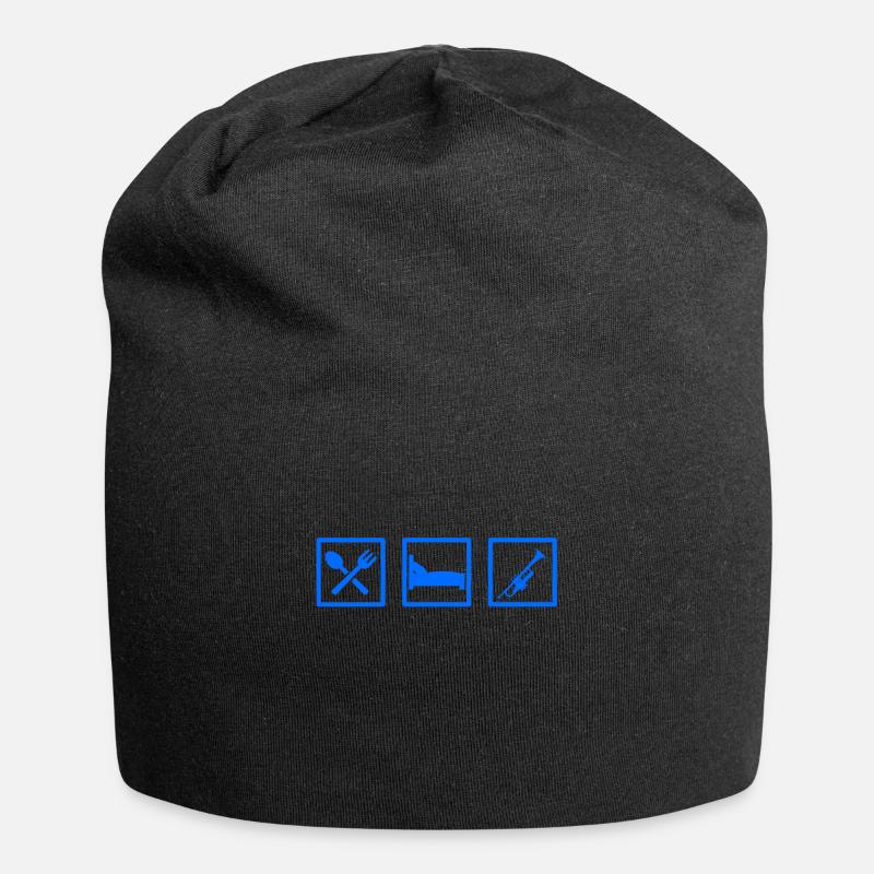 Trumpet - Jersey Beanie - black