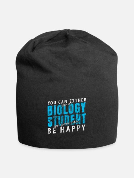 Étudiant en biologie - Bonnet en jersey - noir