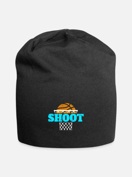 Tirez cadeau de basket pour les enfants - Bonnet en jersey - noir