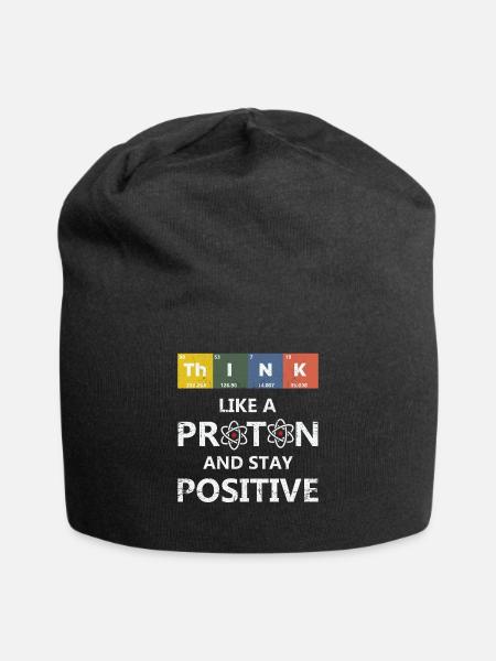Science Proton - Bonnet en jersey - noir