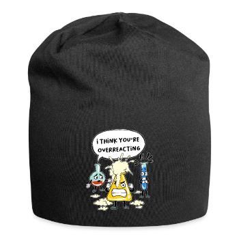 Laboratory Science Chemistry Test Tube Gift - Jersey Beanie - black - Front