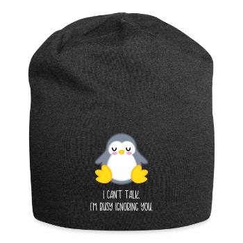 Penguin - Penguins - Penguin - Ignorance - Jersey Beanie - charcoal grey - Front