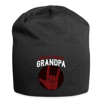 Metall Opa - Jersey-Beanie - Schwarz - Vorne