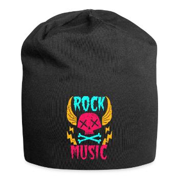 rock music - Jersey Beanie - black - Front