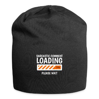sarcasm - Jersey Beanie - black - Front