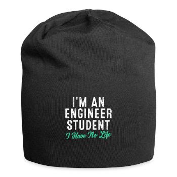 engineer - Jersey Beanie - black - Front