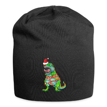 Arbre de Noël TRex Tree Rex Dinosaur - Bonnet en jersey - noir - Devant