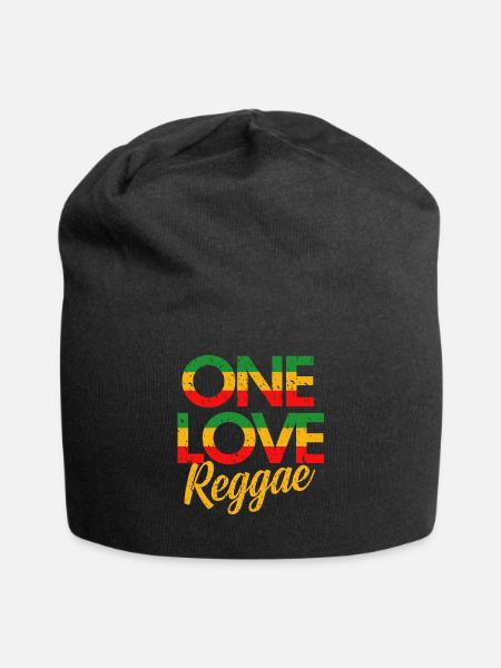 Reggae music lovers - Jersey Beanie - black