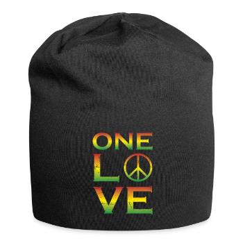 Love reggae - Jersey Beanie - black - Front