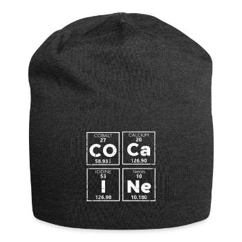 Elements of cocaine - Jersey Beanie - charcoal grey - Front