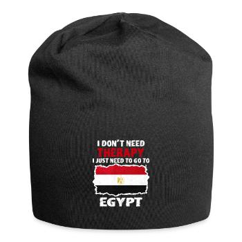 Egypte - Bonnet en jersey - noir - Devant