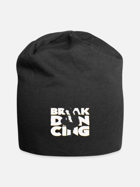 Breakdancing - Jersey-Beanie - Schwarz