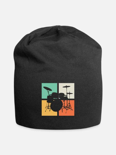 Drum kit Drumline - Jersey Beanie - black