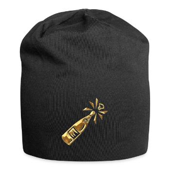 Flacon de - Bonnet en jersey - noir - Devant