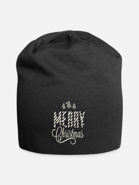 JOYEUX NOEL - Bonnet en jersey - noir