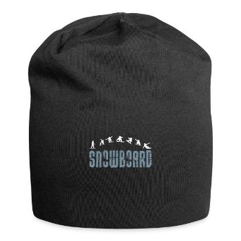 Snowboarding - Jersey-Beanie - Schwarz - Vorne