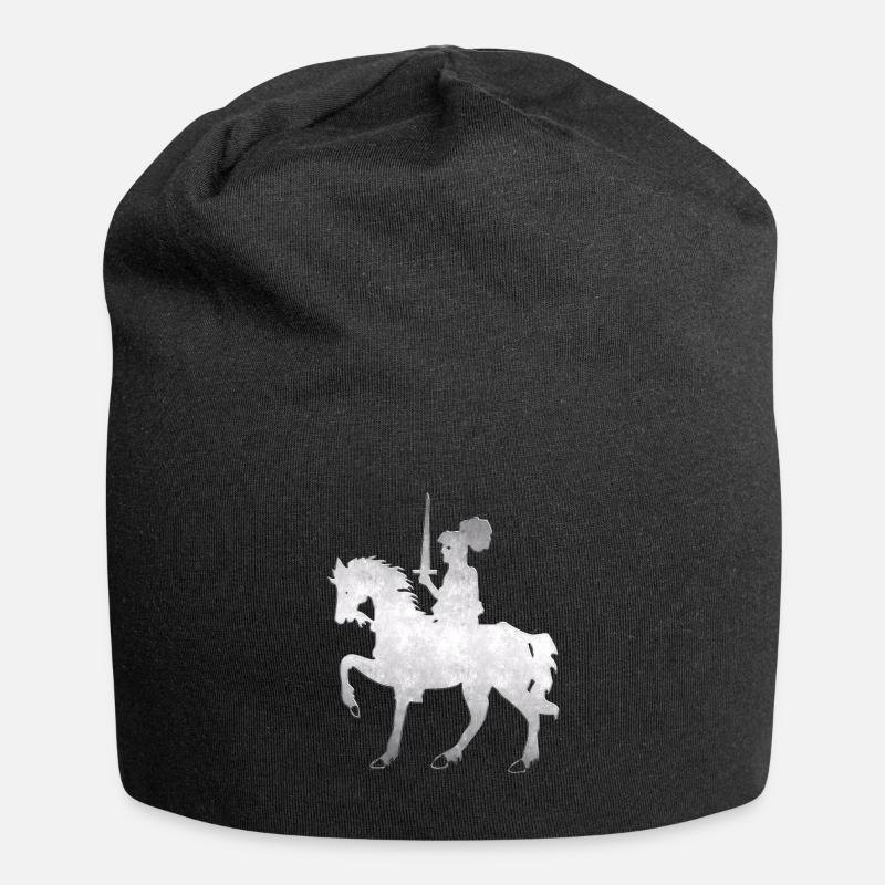 knight - Jersey Beanie - black