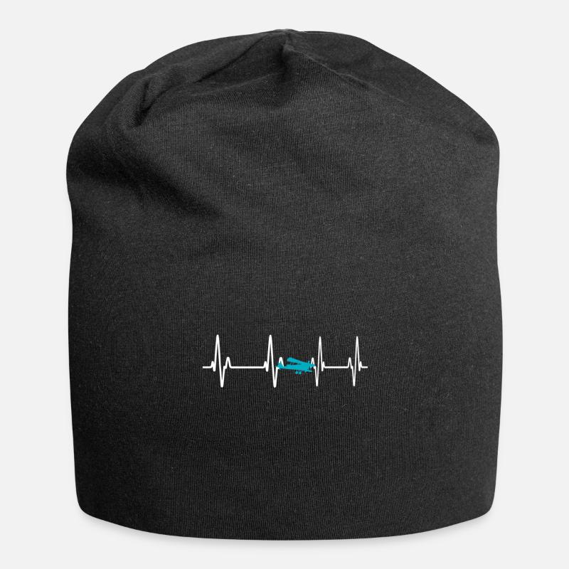 pilote - Bonnet en jersey - noir